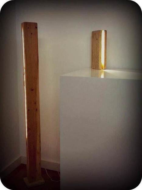 Pallet Lamp by Miu Design | 1001 Pallets ideas ! | Scoop.it