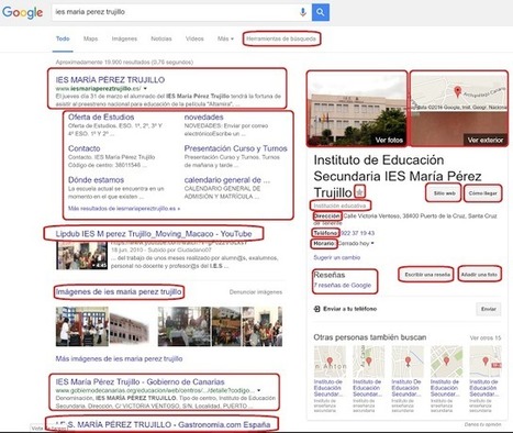 Cómo hacer visible a tu Centro Educativo en Google y no morir en el intento. | TIC & Educación | Scoop.it