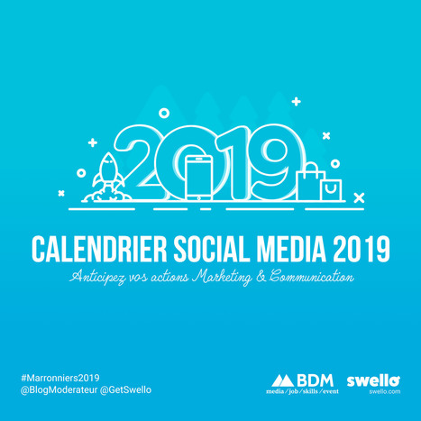 Calendrier marketing 2019 : la liste de tous les événements de l'année | Community Management | Scoop.it