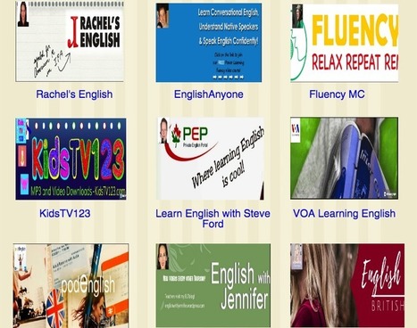 Educational YouTube Channels for Learning English via educators' tech  | Into the Driver's Seat | Scoop.it