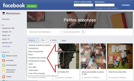 Facebook étend Marketplace à d’autres catégories et produits des Pages | Geeks | Scoop.it