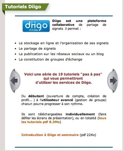 Excellents tutoriels sur Diigo - pdf 47 pages | TICE et langues | Scoop.it