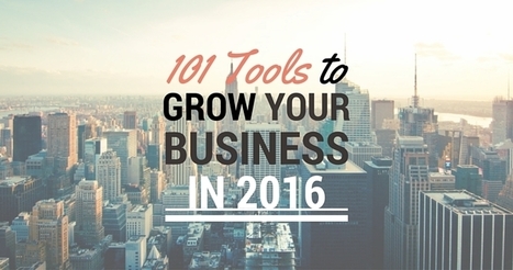 101 Tools to Grow Your Business in 2016 | SEJ | Social Media Power | Scoop.it