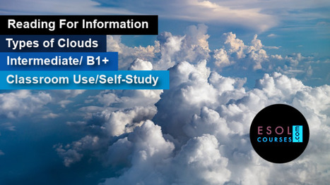 Intermediate English Reading - Learn About Types of Clouds | Reading Resources for ELT | Scoop.it