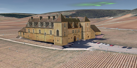 900 ans après les moines de Cîteaux, Google Earth reconstruit en 3D le Château du Clos de Vougeot | Merveilles - Marvels | Scoop.it