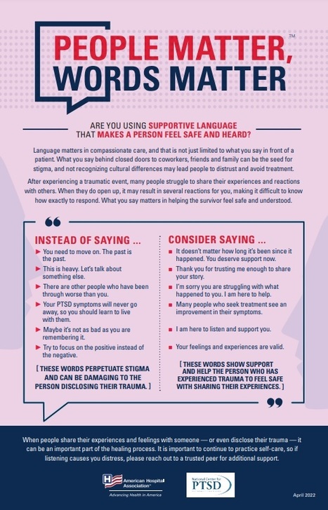 People Matter, Words Matter Poster | Stigma Free WV Resources | Scoop.it