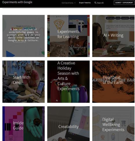 The best experiments in Google - check out all of their collections here | ED 262 Culture Clip & Final Project Presentations | Scoop.it