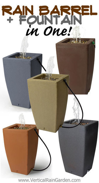 3 Simple Decorative Rain Barrel Ideas Rain Ba