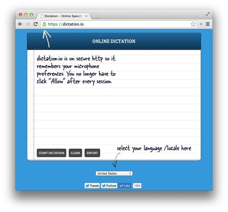 Dictation.io : Online Speech Recognition | ware[z]house v.2.1 | Scoop.it