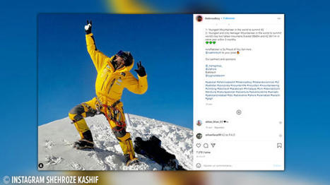 À 19 ans, Shehroze Kashif est le plus jeune alpiniste à avoir escaladé le K2 et l'Everest | No limite | Scoop.it