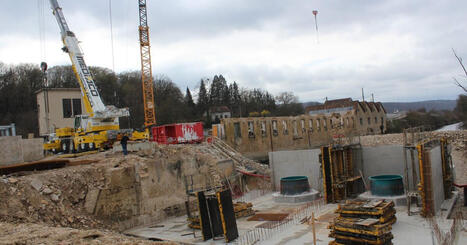 &Ccedil;a turbine fort sur le chantier de la centrale hydro&eacute;lectrique de Colombier-Fontaine | Revue de presse | L'habitat & son environnement dans le Doubs : Architecture. Urbanisme. Environnement. Paysage. Logement | Scoop.it