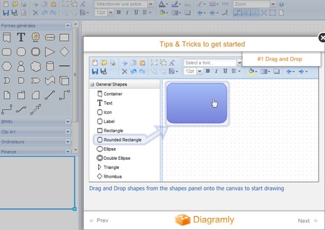 Diagramly - Draw Diagrams Online | 21st Century Tools for Teaching-People and Learners | Scoop.it