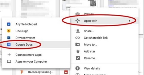 An Easy Way to Convert PDFs into Word Documents Using Google Docs | TIC & Educación | Scoop.it