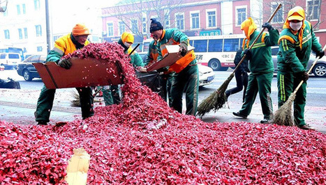 41 tonnes of fireworks debris collected in Beijing | News-from-China | Scoop.it