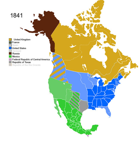 Non-Native American Nations Control over North America | ED262 mylineONLINE:  Ethnicity, Race & Racism | Scoop.it