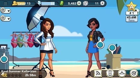 Kim Kardashian, an Unlikely Mobile Video Game Hit | Communications Major | Scoop.it