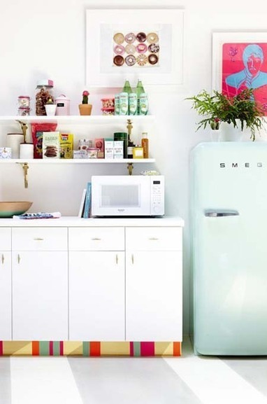 5 ideas para decorar los muebles de cocina con papel pintado. | Mil ideas de Decoración | DIY (Do It Yourself) | Scoop.it
