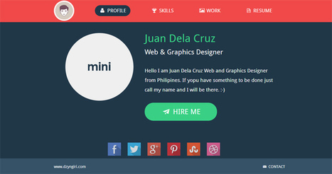 50 #Templates #HTML5 de qualité à télécharger gratuitement | Web design | Scoop.it