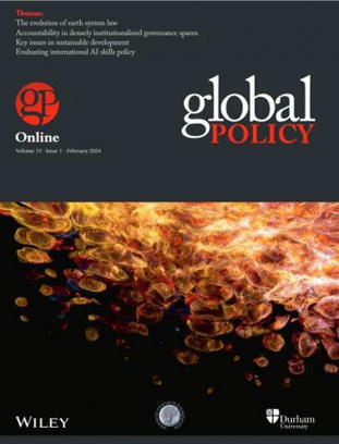 Volume 15, Issue 1, February 2024 | Global Policy Journal | Global Policy, Corruption, Economic Crimes, Fronting, Whistleblowers | Scoop.it