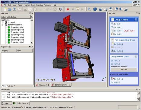 FreeCAD : 3D CAD modeler Open source similaire to Catia, SolidWorks or Solid Edge | simulateurs | Scoop.it