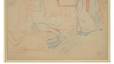 Un croquis du peintre Henri de Toulouse-Lautrec vient d&rsquo;&ecirc;tre achet&eacute; pour 10 920 &euro;. | Destination Albi - revue de presse | Scoop.it