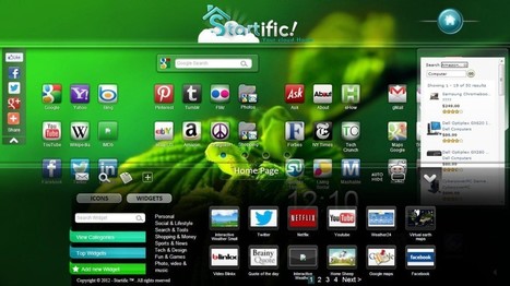 Startific, una bella página de inicio con iconos de todos tus sitios | TIC & Educación | Scoop.it