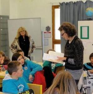 Vielle-Aure. Nanou Saint-Lèbe à l'école - La Dépêche | Vallées d'Aure & Louron - Pyrénées | Scoop.it