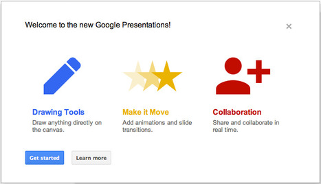 The New "Google Presentations" Is Here: Adds Drawing, Animation and Full Collaboration | Presentation Tools | Scoop.it