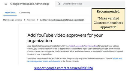 More YouTube Restriction Options for Schools | Technology in Education | Scoop.it