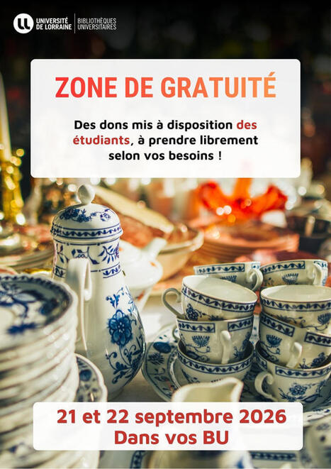Des zones de gratuit&eacute; dans les BU pour lutter contre la pr&eacute;carit&eacute; &eacute;tudiante | InfoDoc - Information Scientifique Technique | Scoop.it