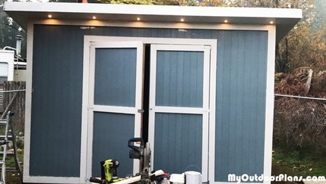 10x12 Lean to Shed - DIY Project | MyOutdoorPlans | Free Woodworking Plans and Projects, DIY Shed, Wooden Playhouse, Pergola, Bbq | Garden Plans | Scoop.it