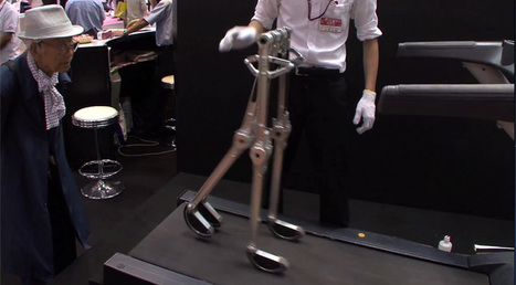 BlueBiped: A human-like walking robot that requires no power source | Amazing Science | Scoop.it