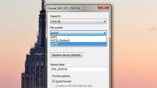 Use the exFAT File System and Never Format Your...