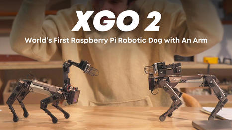 XGO 2, World’s First Raspberry Pi Robotic Dog with An Arm by XGO-Mini — | Raspberry Pi | Scoop.it