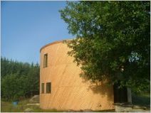 Une maison passive en bois de forme cylindrique | Build Green, pour un habitat écologique | Scoop.it