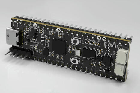 Datanoise PicoADK v2 music synthesizer is a Raspberry Pi RP2350 board for audio experimentation - CNX Software | Embedded Systems News | Scoop.it