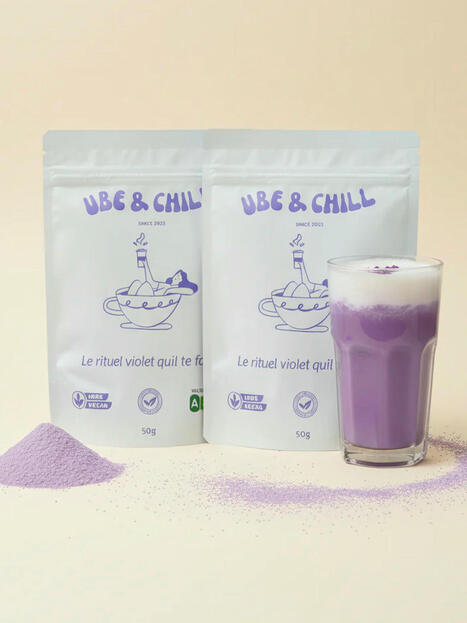 Ube&Chill met en lumière l'ube violet dans un latte apaisant | AGROALIMENTAIRE | Scoop.it