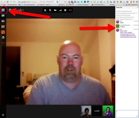 Chat in a Google Hangout | Moodle and Web 2.0 | Scoop.it