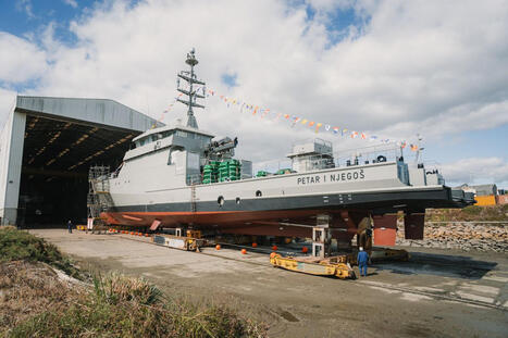 KERSHIP a mis &agrave; l&rsquo;eau le premier OPV 60M destin&eacute; &agrave; la Marine mont&eacute;n&eacute;grine | DEFENSE NEWS | Scoop.it