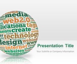 Web SOLOMO PowerPoint Template | Free Business PowerPoint Templates | Scoop.it