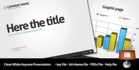 10 Cheap and Awesome Keynote Templates for Presentations | Free Templates for Business (PowerPoint, Keynote, Excel, Word, etc.) | Scoop.it