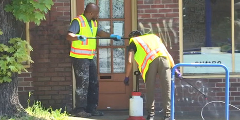 Black-led initiative tackles graffiti and litter along Portland’s MLK Jr. Blvd | Black Stories and Inspiration | Scoop.it