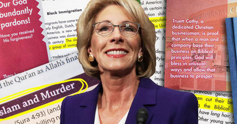 Voucher Schools Championed By Betsy DeVos Can Teach What They Want. Turns Out They Teach Lies. | Learning, Teaching & Leading Today | Scoop.it