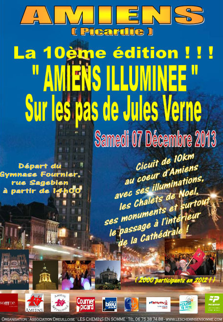 Amiens : randonnée pédestre sur les pas de Jules Verne le 7 décembre | Jules Verne News | Scoop.it