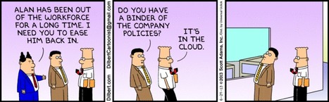 It's in the cloud | Dilbert | fun for geeks | Scoop.it