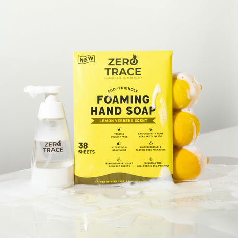 Eco-Friendly Foaming Hand Soap Sheets | Zero Trace | Scoop.it