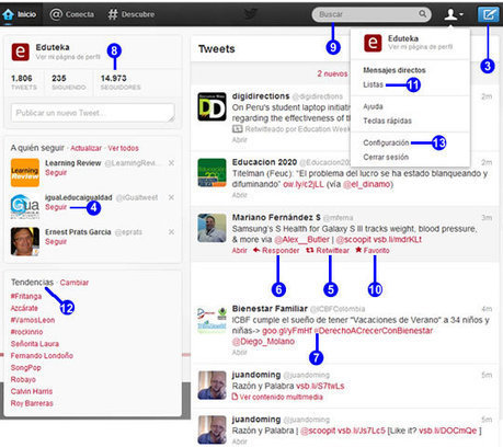 Usos de twitter en educación | Web 2.0 for juandoming | EduHerramientas 2.0 | Scoop.it
