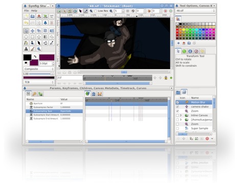 2D animation software' in Best Freeware Software 