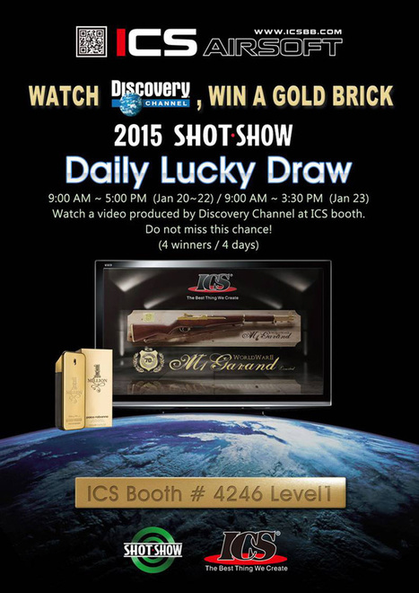 Watch Discovery, Win An ICS Gold Brick - Popular Airsoft NEWS | Thumpy's 3D House of Airsoft™ @ Scoop.it | Scoop.it