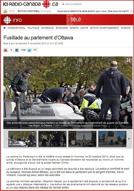 False flag : la tuerie « islamiste » à Ottawa n’était-elle qu’un vaste exercice militaire ? | ACTUALITÉ | Scoop.it